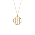 Merveille Customizable Arabesque Pendant Necklace