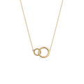Icône Customizable Pavé Crystal Pendant Necklace