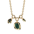 Atelier Custom Medallion Necklace with Leather Disc